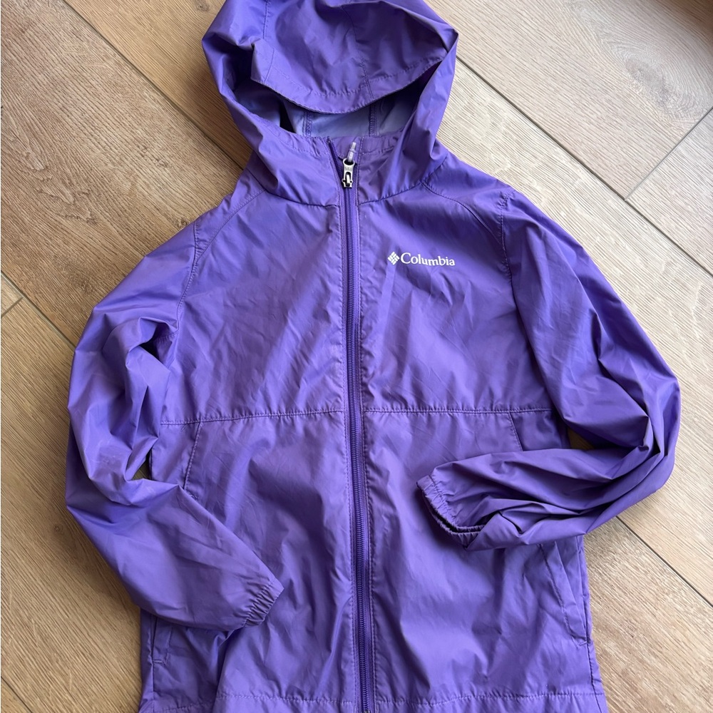 Girls Columbia Rain Jacket